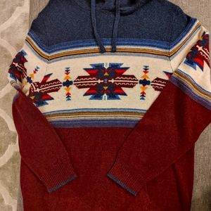 Cozy Men's American Eagle Hoodie - Size XXL